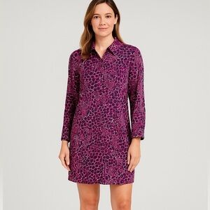 Lilly Pulitzer Davie Hollyhock Gigi in Giraffe Print